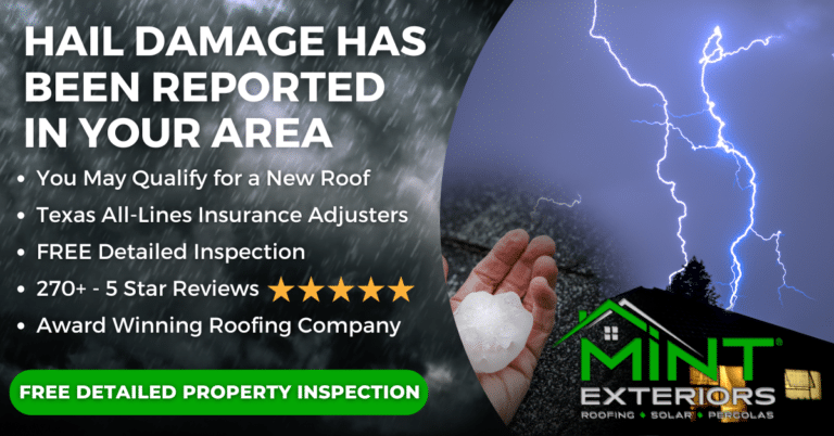 Waxahachie Hail Storm: Safeguarding Your Roof | MINT Exteriors